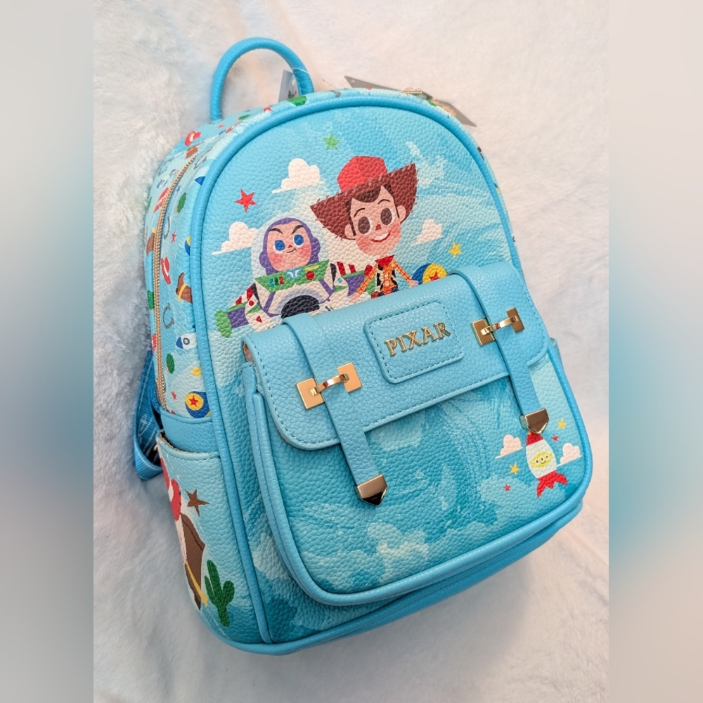Pixar Blue Backpack NWT